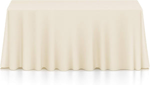 Rectangular Polyester Tablecloth  FOR RENT - 90" x 156" 6FT Table