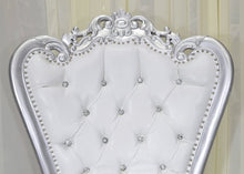 Load image into Gallery viewer, Queen or King Chair Silver
