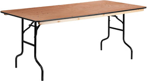 6ft Tables - rectangular