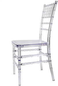 Crystal chiavari Chair for Home Banquet Wedding Restaurant Dining Room Outdoor Hotel Hall Rental Christmas Party Office