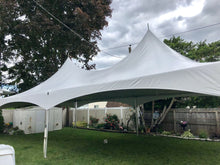 Load image into Gallery viewer, 20&#39; x 30&#39; High Peak Frame Party Tent - White FOR RENT
